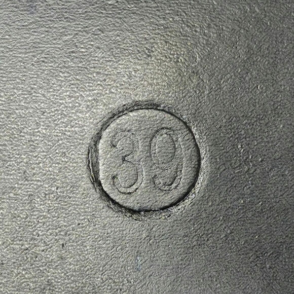 CIDER WOMEN'S BLACK PATENT LEATHER CHUNKY 2" HEEL MARY JANE SHOES SIZE 39 US 8.5 - Picture 10 of 11